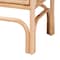 Bali & Pari Carabella Bohemian Natural Rattan 1-Drawer Nightstand 244-13673-ZORO - alternate 6